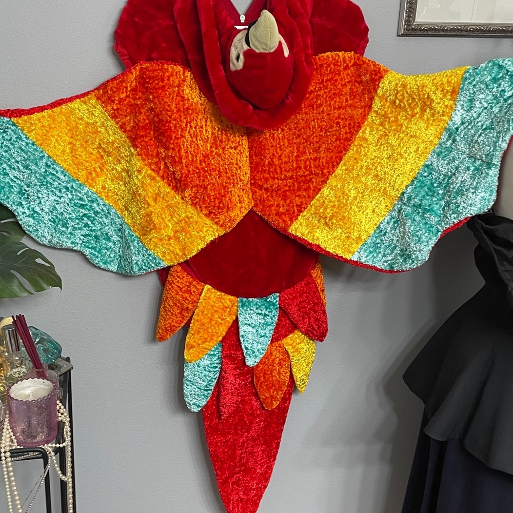 Children’s Parrot Costume Size XL 7/8